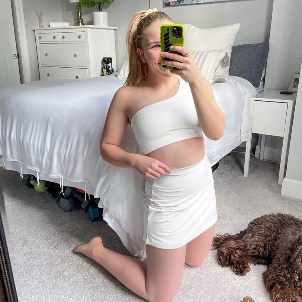 GIRLFRIEND COLLECTIVE Bra + Skirt Set XS